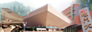 Overall view of performance arts venues